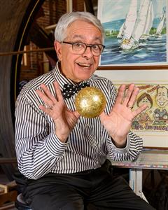 Larry Frates Frates performing magic